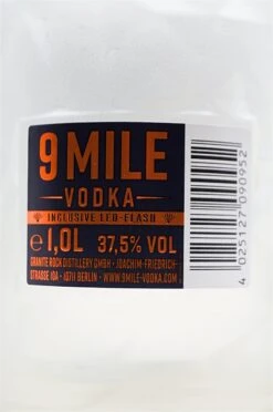 9 Mile - Vodka 1 Liter -Der-Schnapsstodl dsc08494