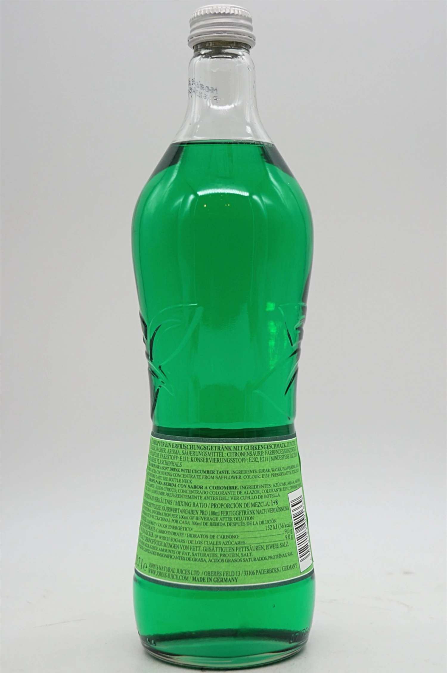 Johns - Gurke Sirup 4 Johns - Gurke Sirup - Image 2