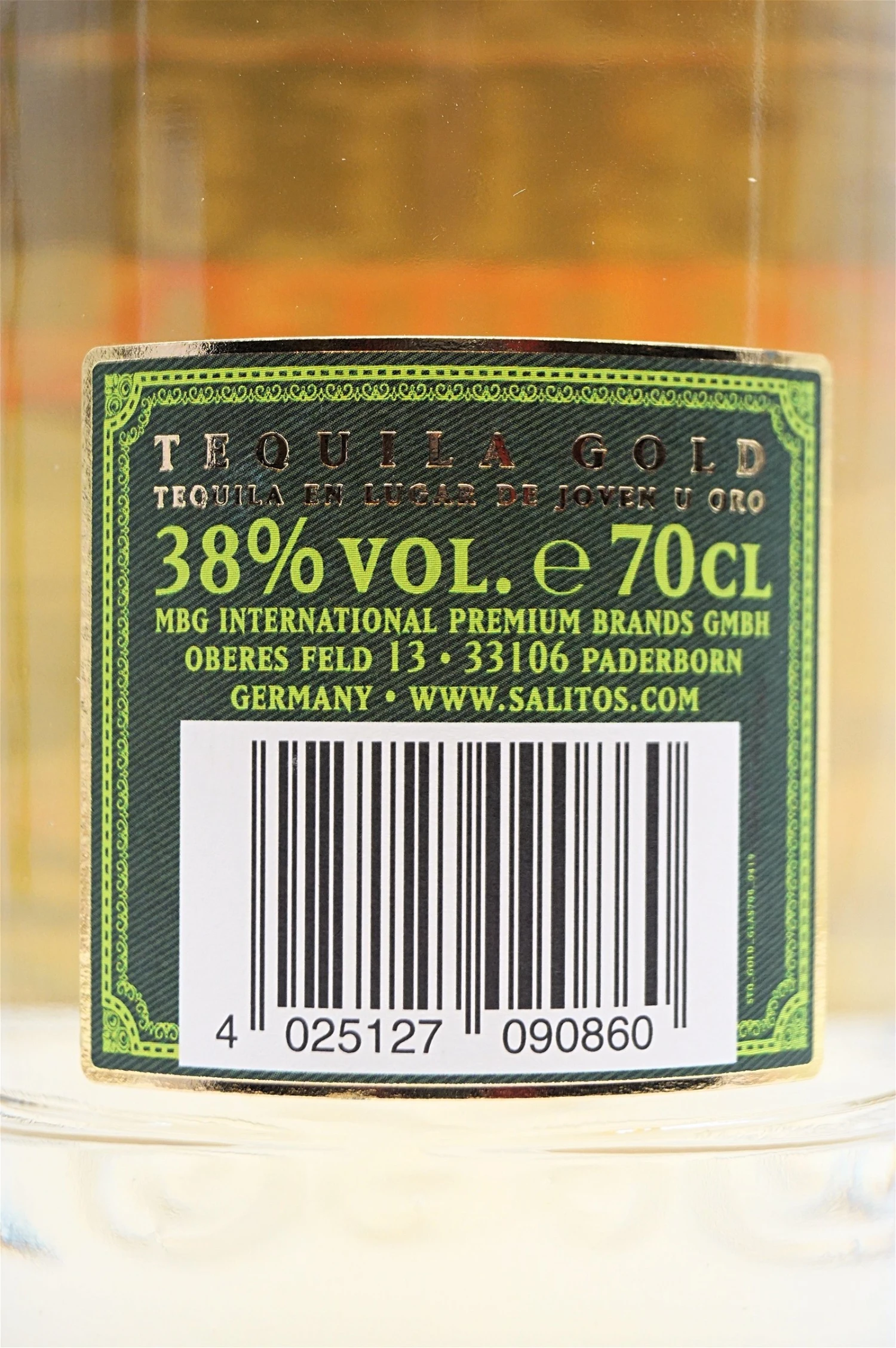 Salitos - Tequila Gold 6 Salitos - Tequila Gold - Image 4