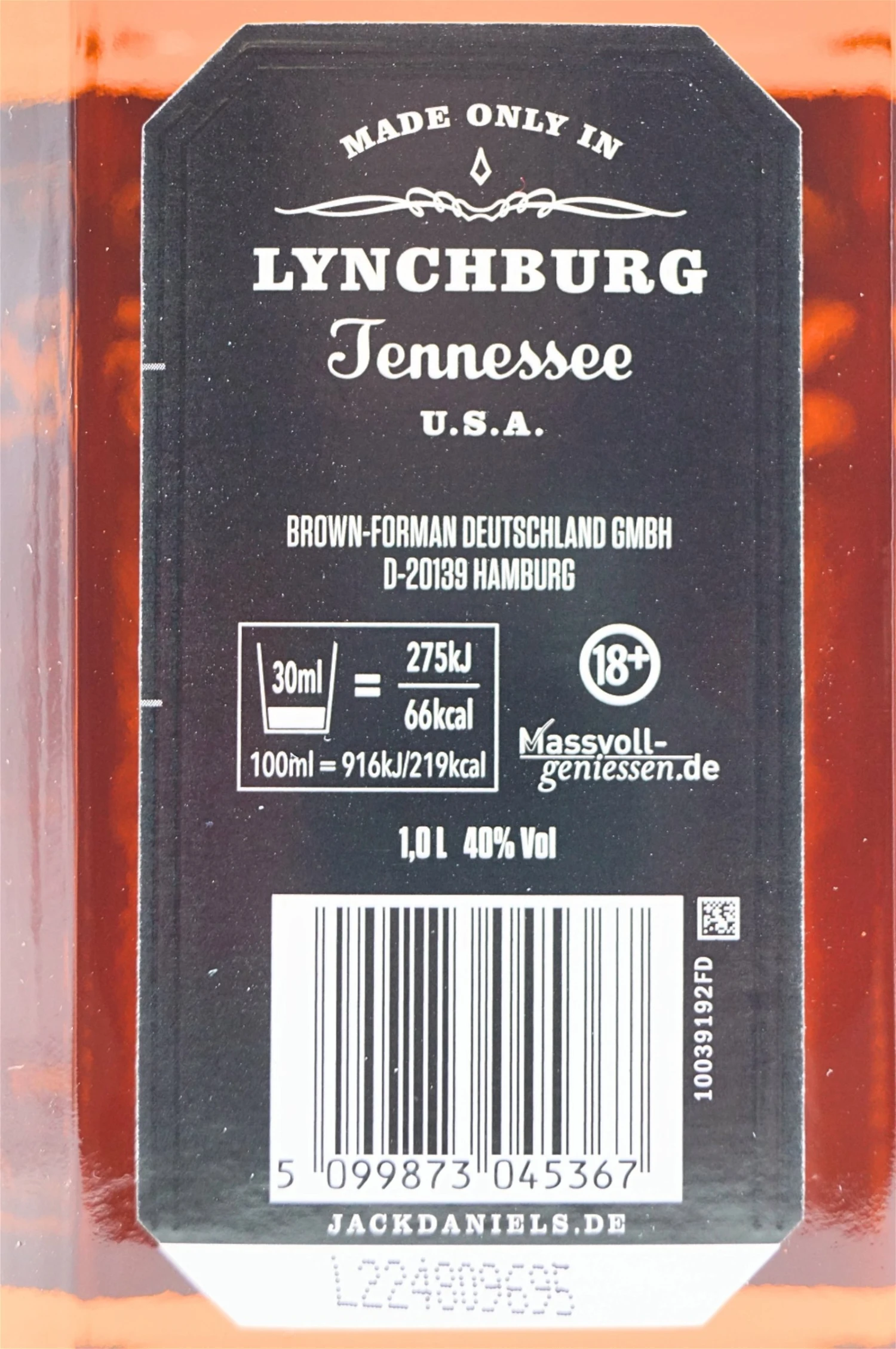 Jack Daniels - Old No 7 Tennessee Whiskey 1L 7 Jack Daniels - Old No 7 Tennessee Whiskey 1L - Image 5