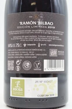 Ramon Bilbao - Rioja EDICIÒN LIMITADA 2019 -Der-Schnapsstodl dsc08735