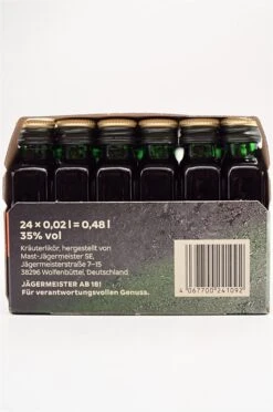 Jägermeister - Kräuterlikör 24er-Pack 0,02 Liter 9 Jägermeister - Kräuterlikör 24er-Pack 0,02 Liter -Der-Schnapsstodl dsc08816