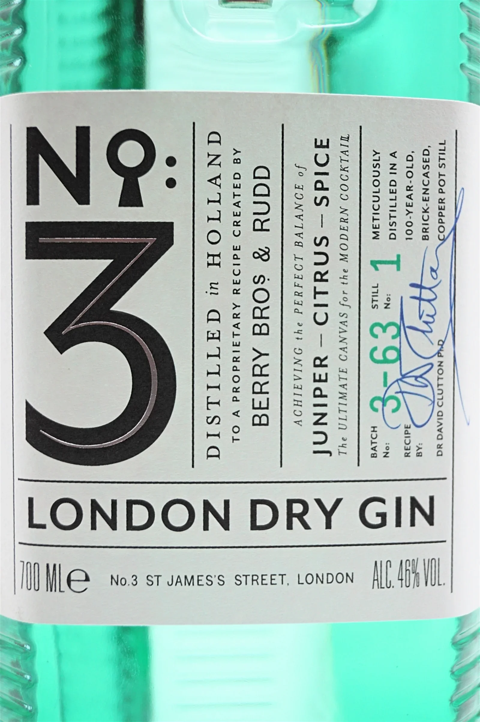No 3 - London Dry Gin Inkl. Glas 6 No 3 - London Dry Gin Inkl. Glas - Image 4