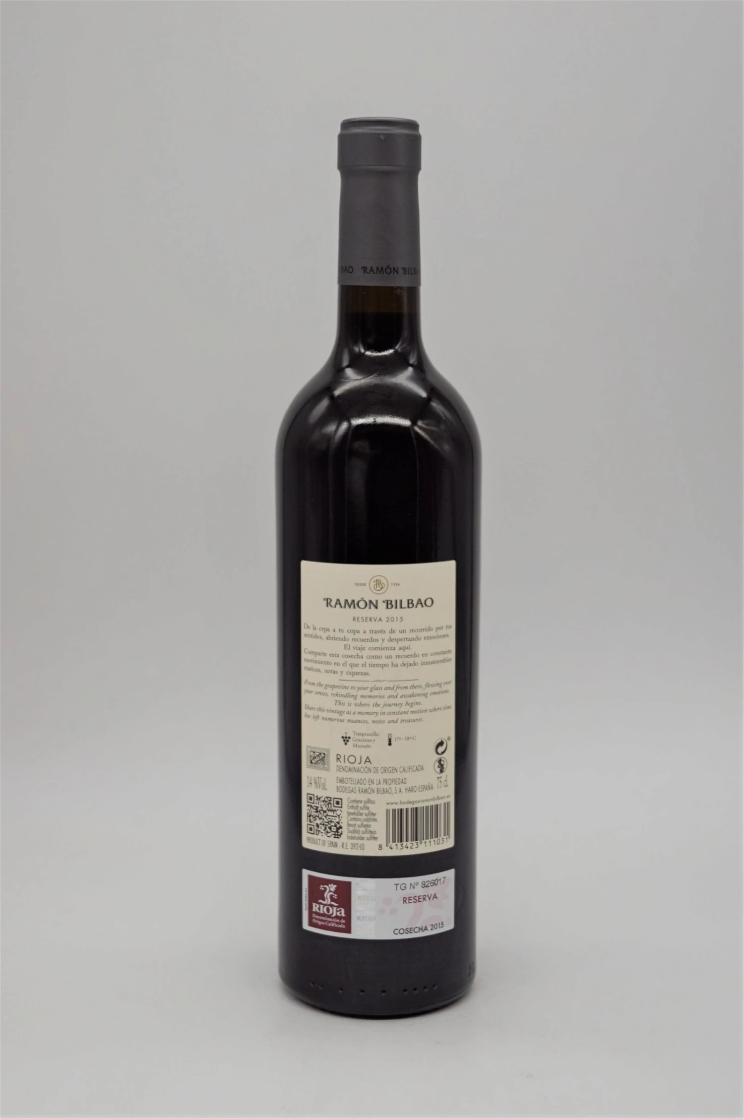 Ramon Bilbao - Rioja RESERVA 2015 4 Ramon Bilbao - Rioja RESERVA 2015 - Image 2