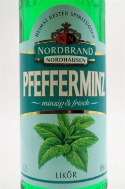 Echter Nordhäuser - Pfefferminzlikör -Der-Schnapsstodl dsc09070