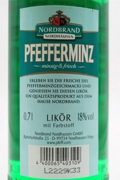 Echter Nordhäuser - Pfefferminzlikör -Der-Schnapsstodl dsc09071