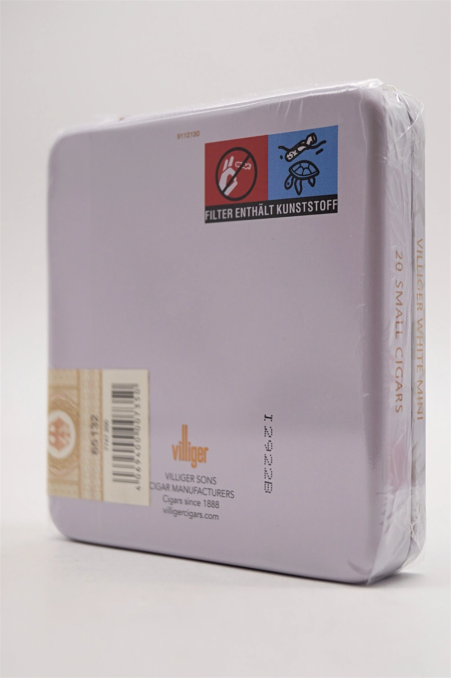 Villiger - White Mini Filter 4 Villiger - White Mini Filter - Image 2