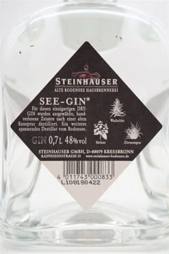 Steinhauser - See Gin Blue London Dry Gin In Geschenkbox -Der-Schnapsstodl dsc09144