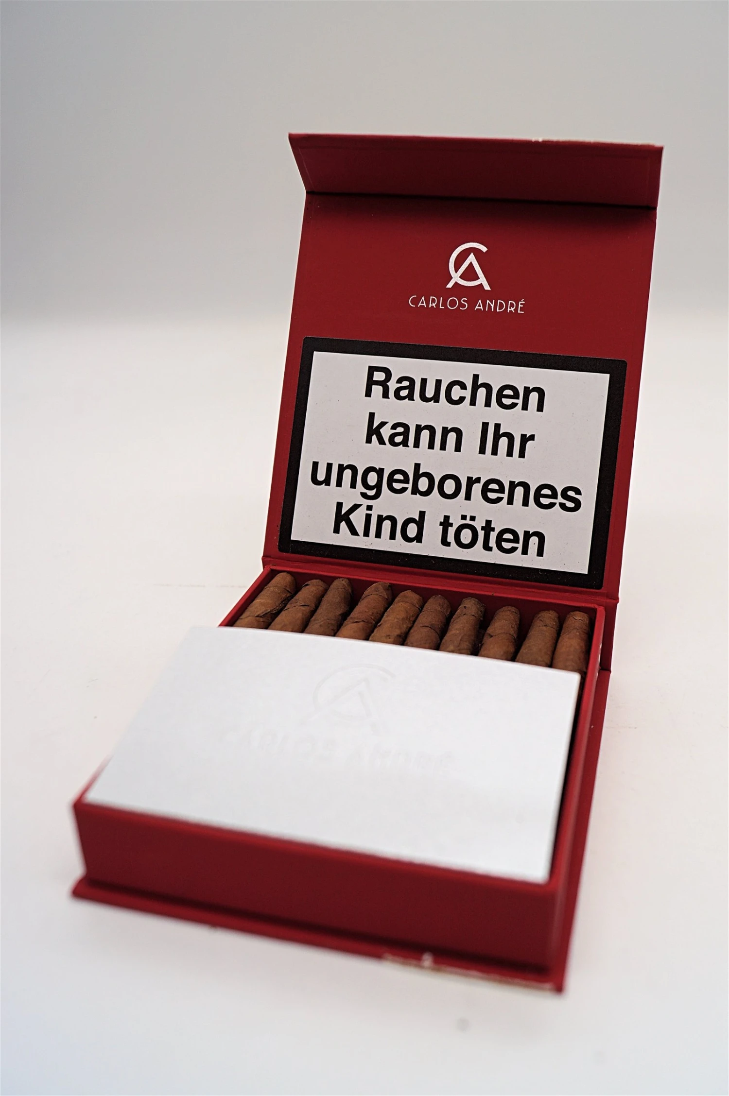 Carlos Andre - Red 20 Cigarillos 100% Tobacco 4 Carlos Andre - Red 20 Cigarillos 100% Tobacco - Image 2