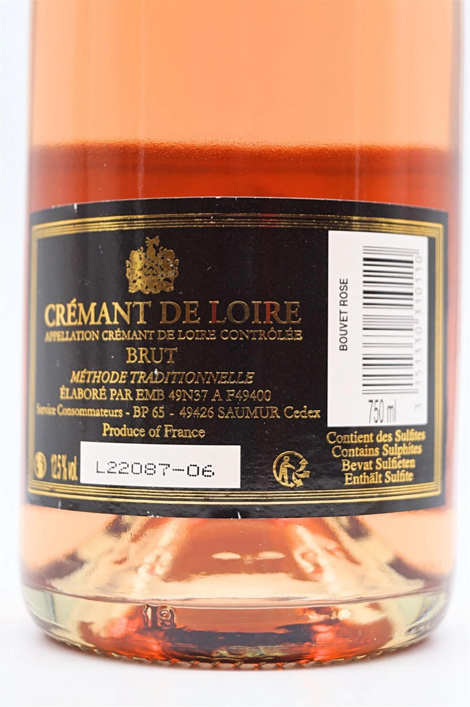 Bouvet - Cremant De Loire Brut Rose 6 Bouvet - Cremant De Loire Brut Rose - Image 4