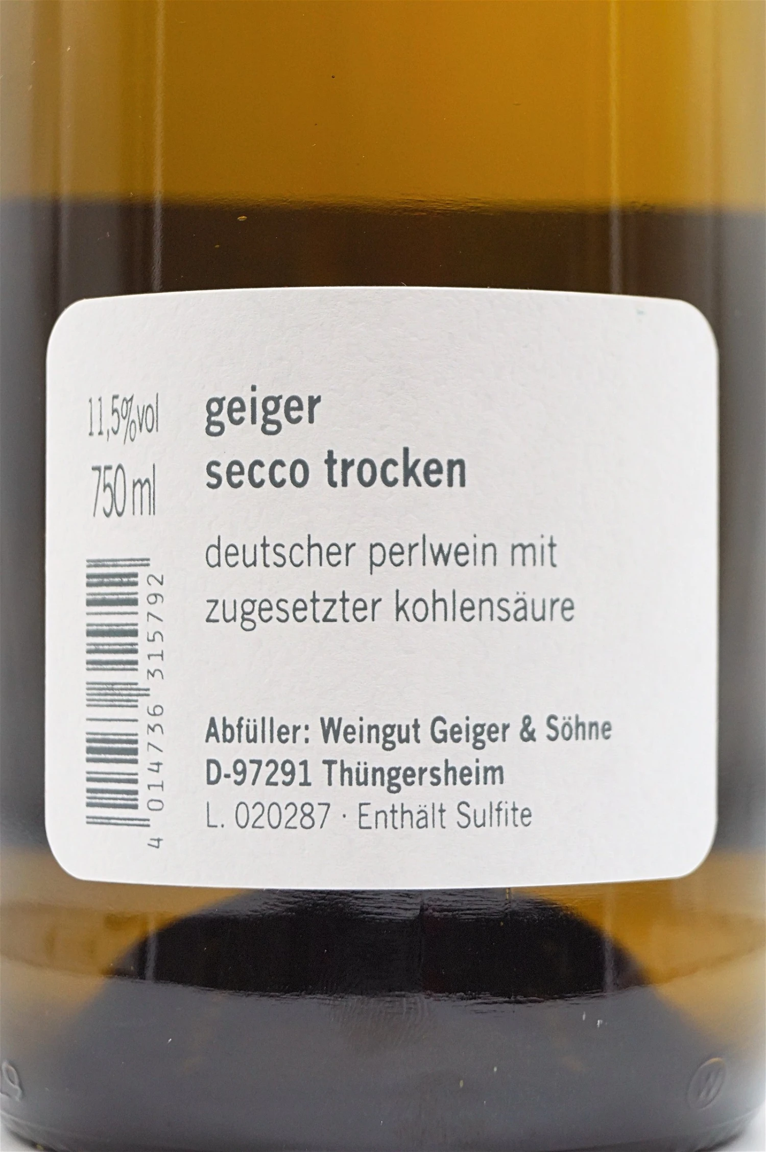 Geiger & Söhne - Geiger Secco 6 Geiger & Söhne - Geiger Secco - Image 4