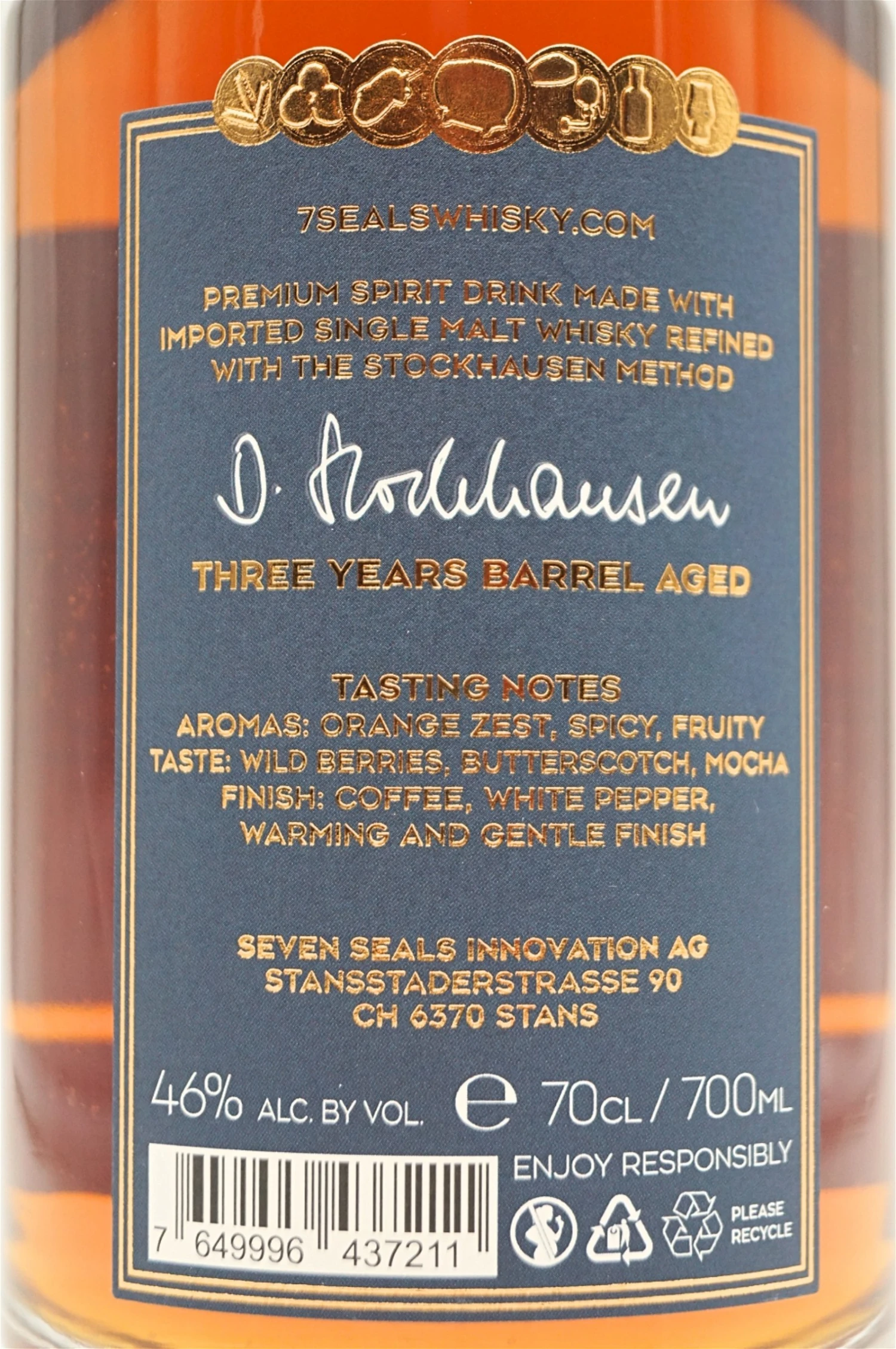 Seven Seals - Amarone Wood Finish 6 Seven Seals - Amarone Wood Finish - Image 4