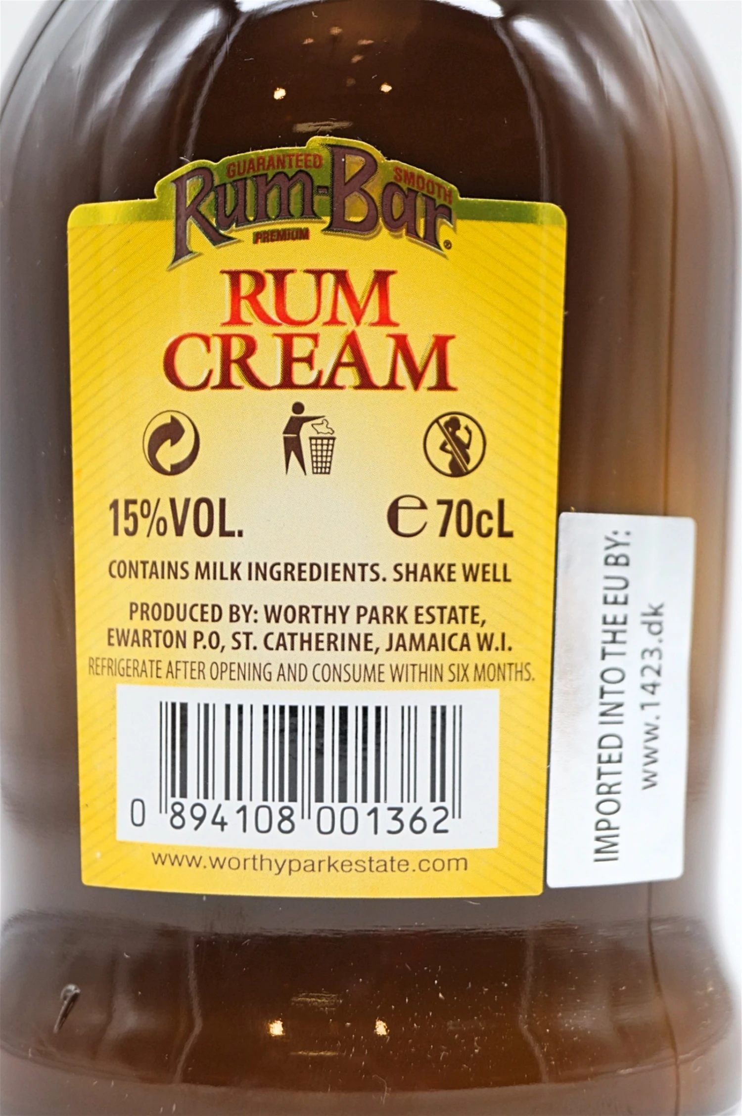 Worthy Park Estate - Rum-Bar Rum Cream 6 Worthy Park Estate - Rum-Bar Rum Cream - Image 4