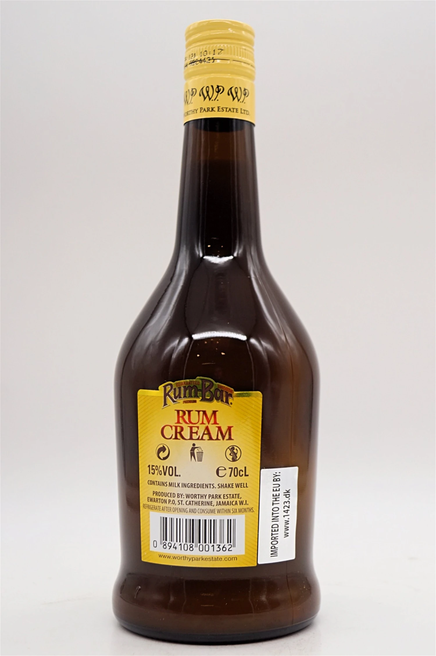 Worthy Park Estate - Rum-Bar Rum Cream 4 Worthy Park Estate - Rum-Bar Rum Cream - Image 2