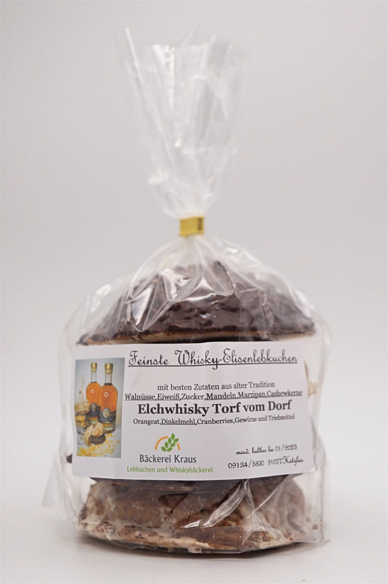 Whiskybäckerei Kraus - Whisky-Elisenlebkuchen Mit Elch Whisky 3 Whiskybäckerei Kraus - Whisky-Elisenlebkuchen Mit Elch Whisky