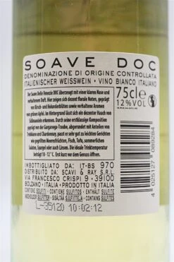 Scavi & Ray - Fratelli Di Serratuna Soave D.O.C. 10 Scavi & Ray - Fratelli Di Serratuna Soave D.O.C. -Der-Schnapsstodl dsc09462pshngasw3kqtu