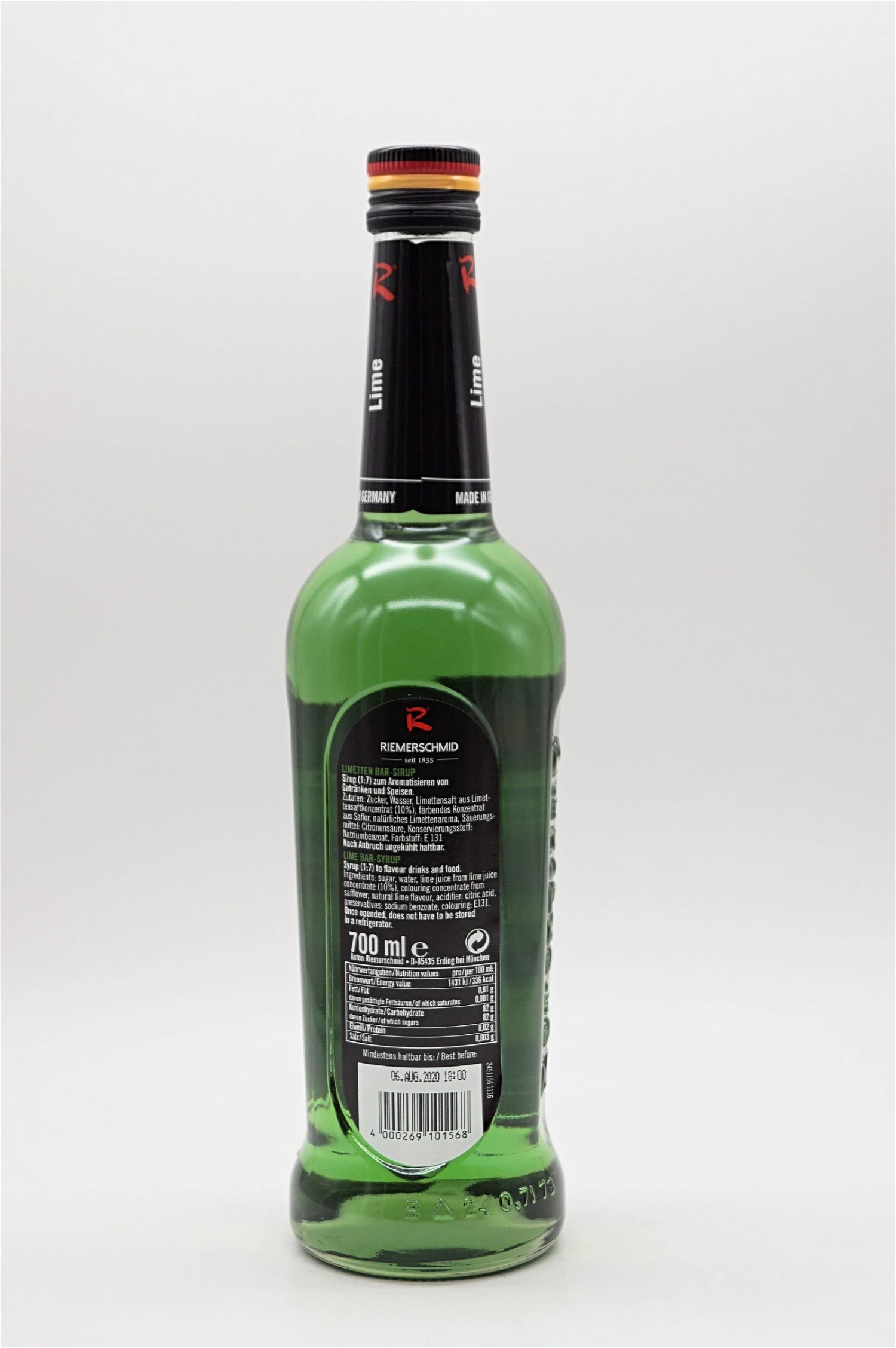 Riemerschmid - Limette Sirup 4 Riemerschmid - Limette Sirup - Image 2