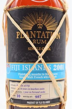 Plantation Rum - Fiji Islands 2001 Rozelieures Single Malt French Whisky Cask Finish 11 Plantation Rum - Fiji Islands 2001 Rozelieures Single Malt French Whisky Cask Finish -Der-Schnapsstodl dsc09491