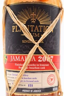 Plantation Rum - Jamaica 2007 Ironroot Republic Bourbon Cask Finish -Der-Schnapsstodl dsc09492