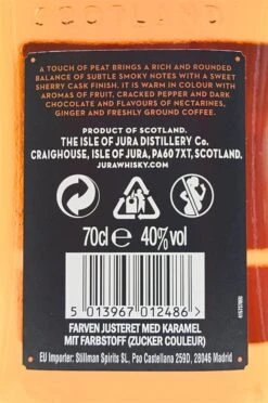 Jura - 10 Jahre Single Malt Scotch Whisky 12 Jura - 10 Jahre Single Malt Scotch Whisky -Der-Schnapsstodl dsc09574 1