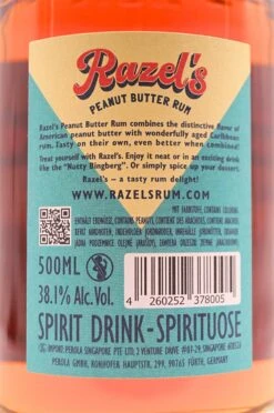 Razels - Peanut Butter Rum 10 Razels - Peanut Butter Rum -Der-Schnapsstodl dsc09654