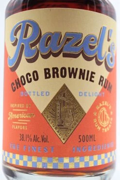 Razels - Choco Brownie Rum 9 Razels - Choco Brownie Rum -Der-Schnapsstodl dsc09656