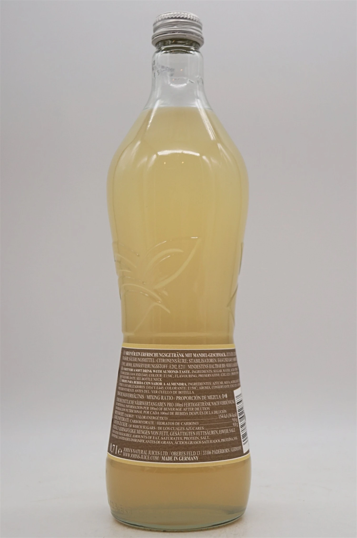 Johns - Mandel Amaretto Sirup 4 Johns - Mandel Amaretto Sirup - Image 2