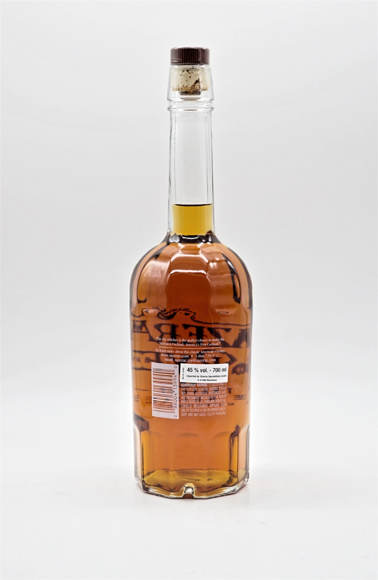 Sazerac - Straight Rye Whiskey 4 Sazerac - Straight Rye Whiskey - Image 2