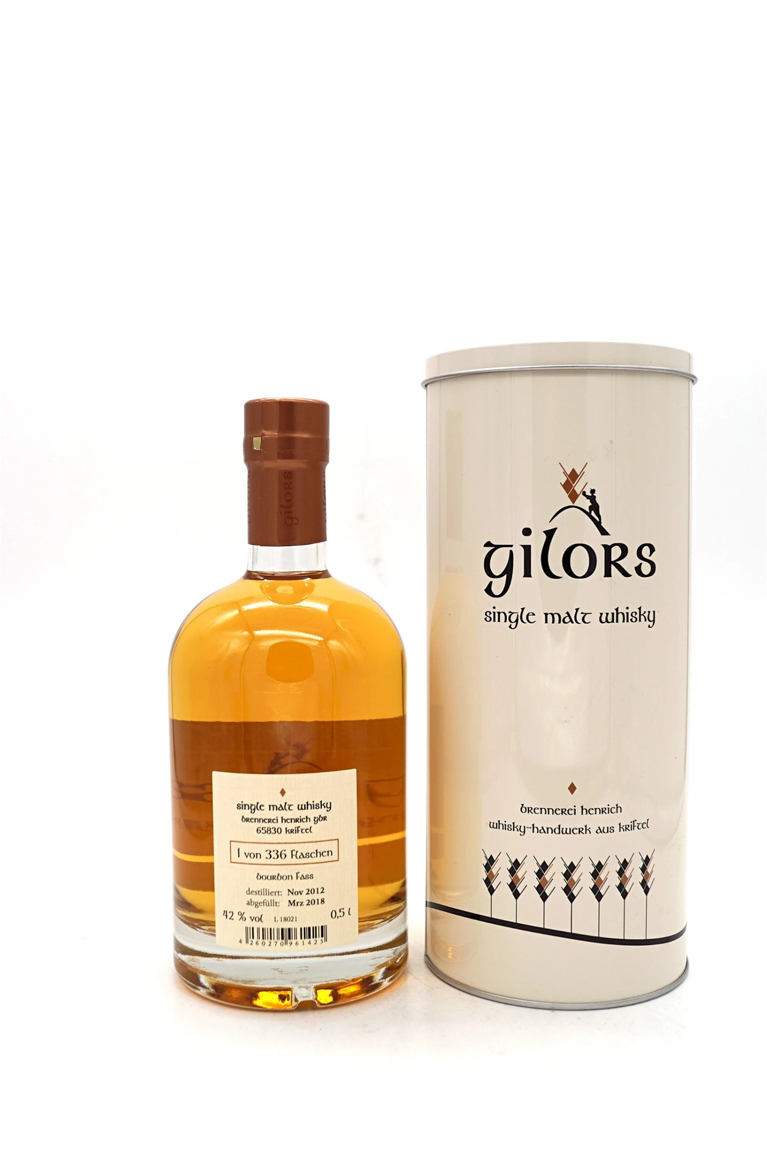 Brennerei Henrich - Gilors Peated Single Malt Whisky 4 Brennerei Henrich - Gilors Peated Single Malt Whisky - Image 2