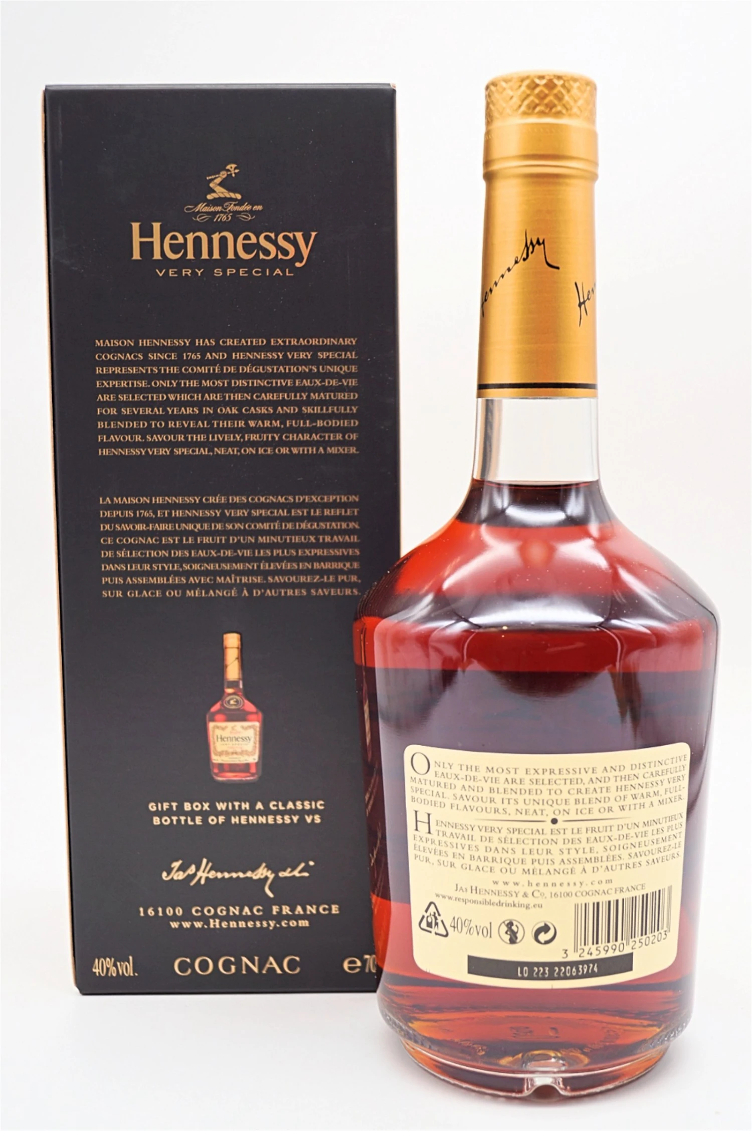 Hennessy - VS Very Special Cognac In Geschenkverpackung 4 Hennessy - VS Very Special Cognac In Geschenkverpackung - Image 2