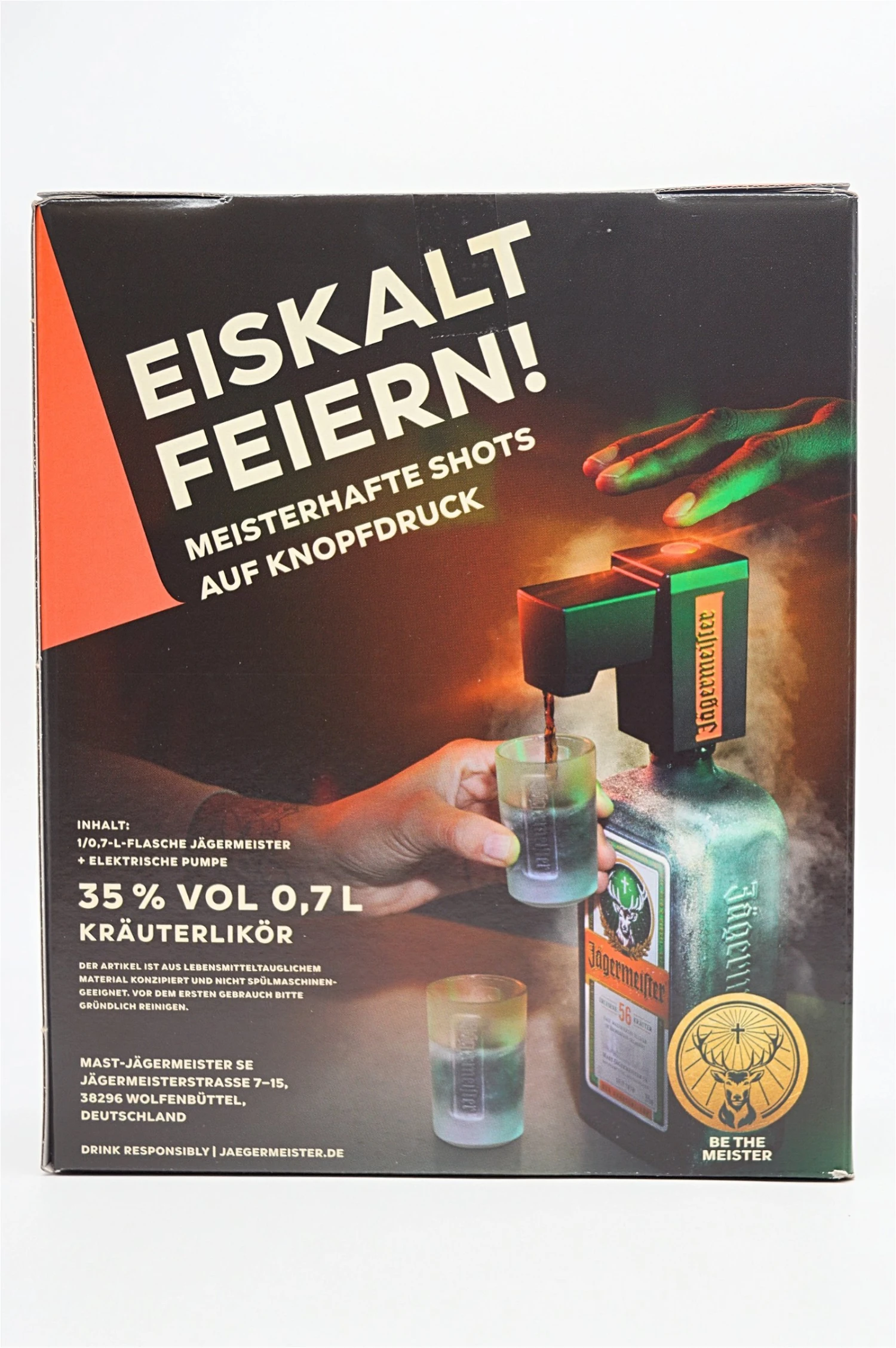 Jägermeister - Kräuterlikör + Elektrische Pumpe 4 Jägermeister - Kräuterlikör + Elektrische Pumpe - Image 2
