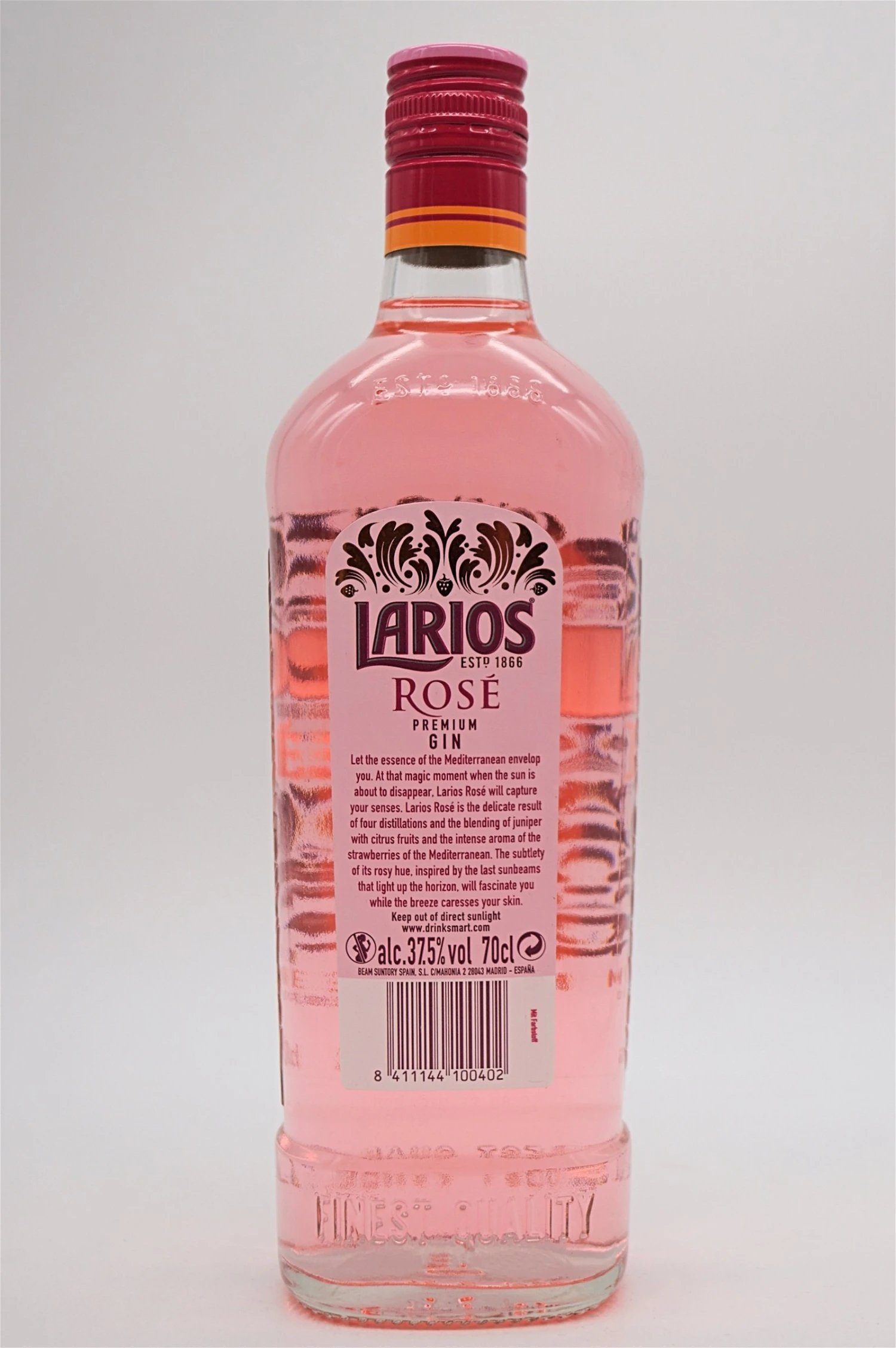 Larios - Rose Premium Gin 4 Larios - Rose Premium Gin - Image 2