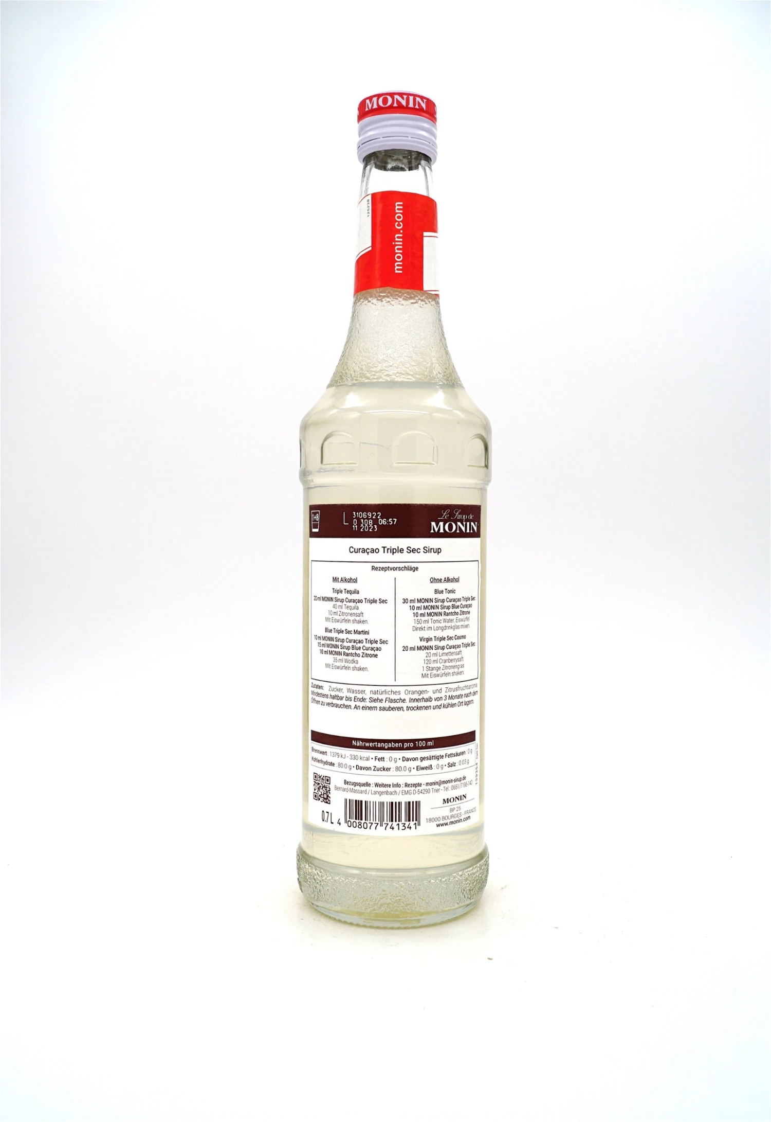 Monin - Curacao Triple Sec Sirup 4 Monin - Curacao Triple Sec Sirup - Image 2