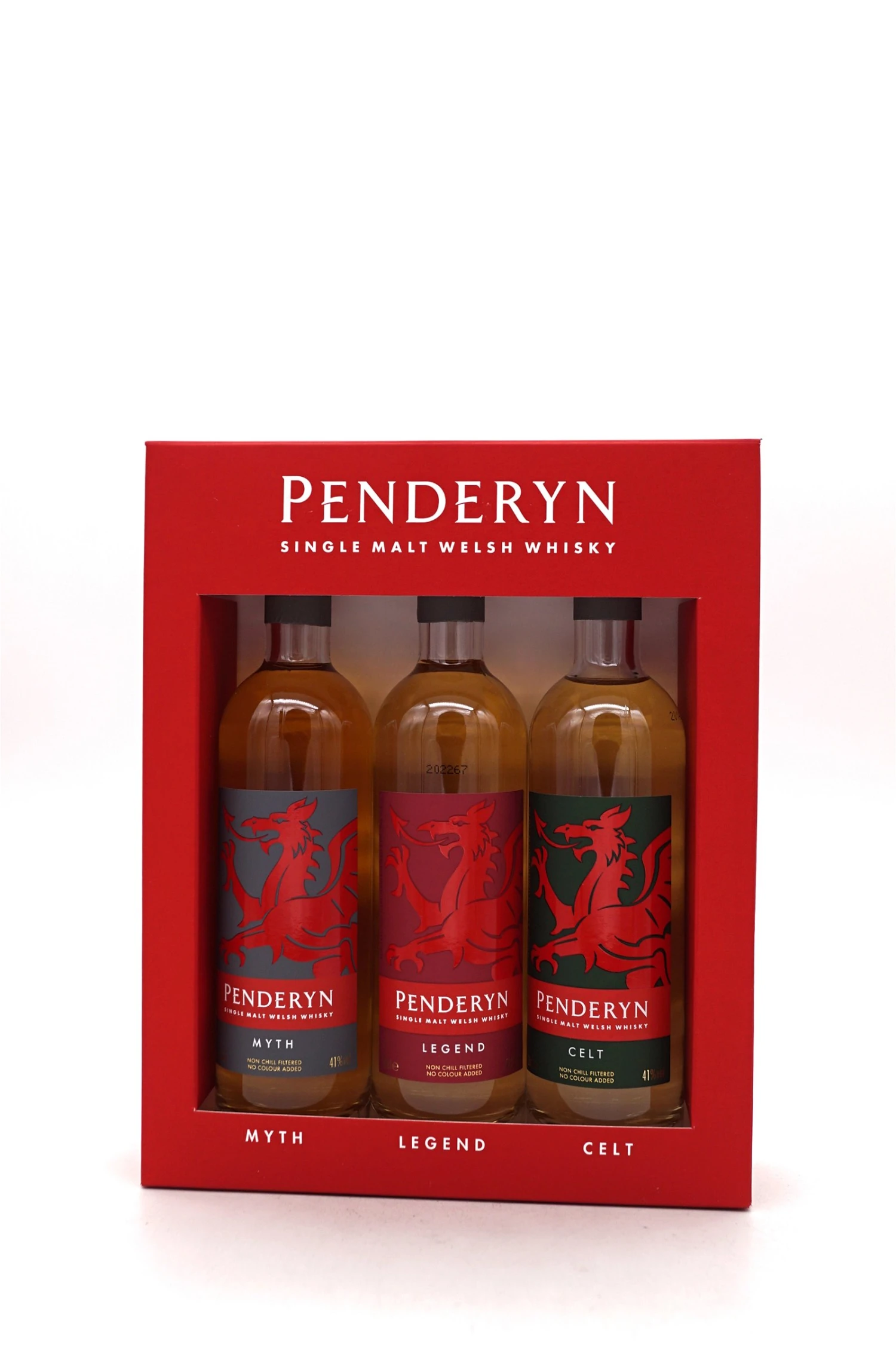 Penderyn - Trio Dragon Range Malt Welsh Whisky (3x0,2l) 3 Penderyn - Trio Dragon Range Malt Welsh Whisky (3x0,2l)