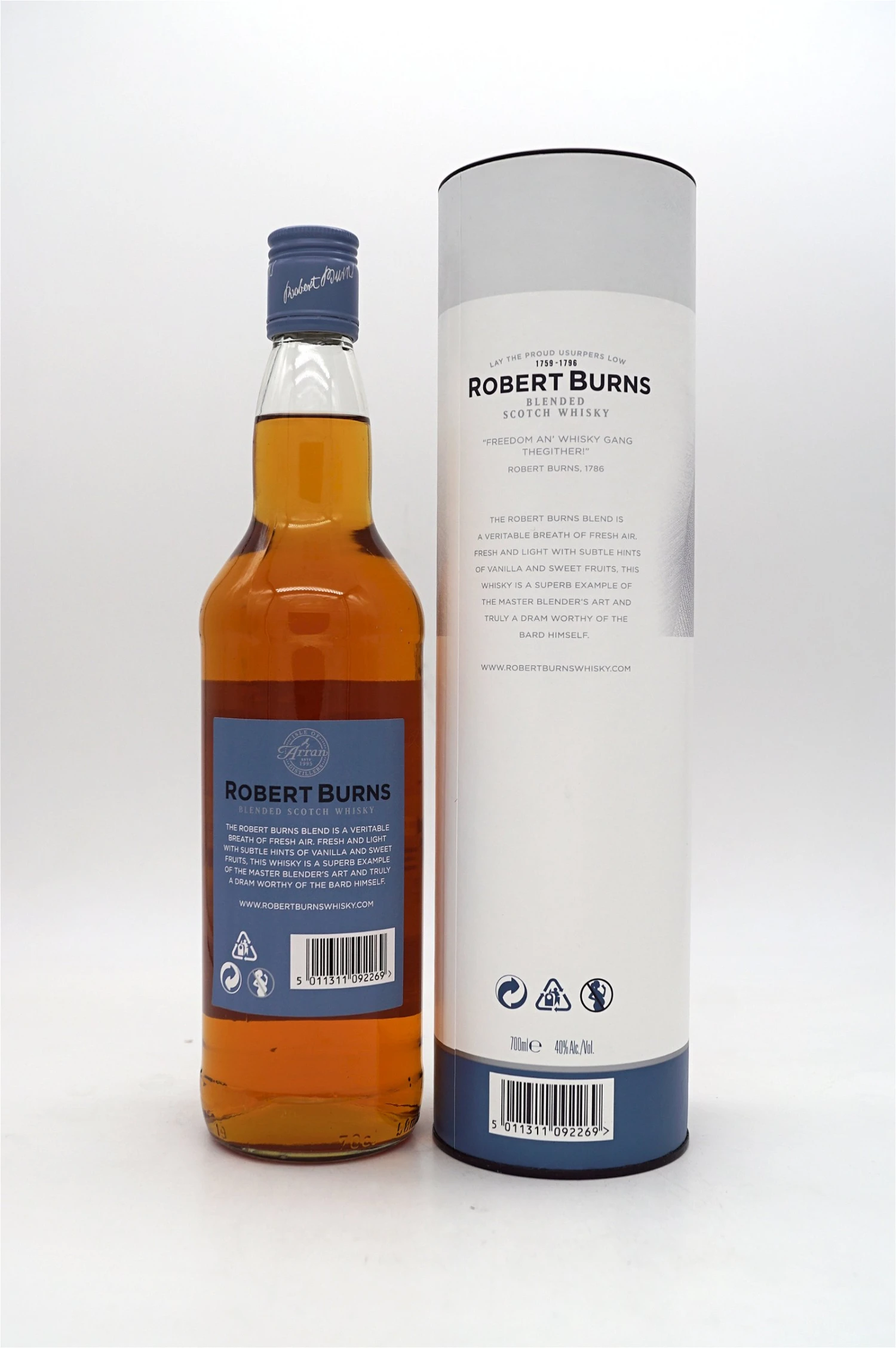 Robert Burns - Blended Scotch Whisky 4 Robert Burns - Blended Scotch Whisky - Image 2