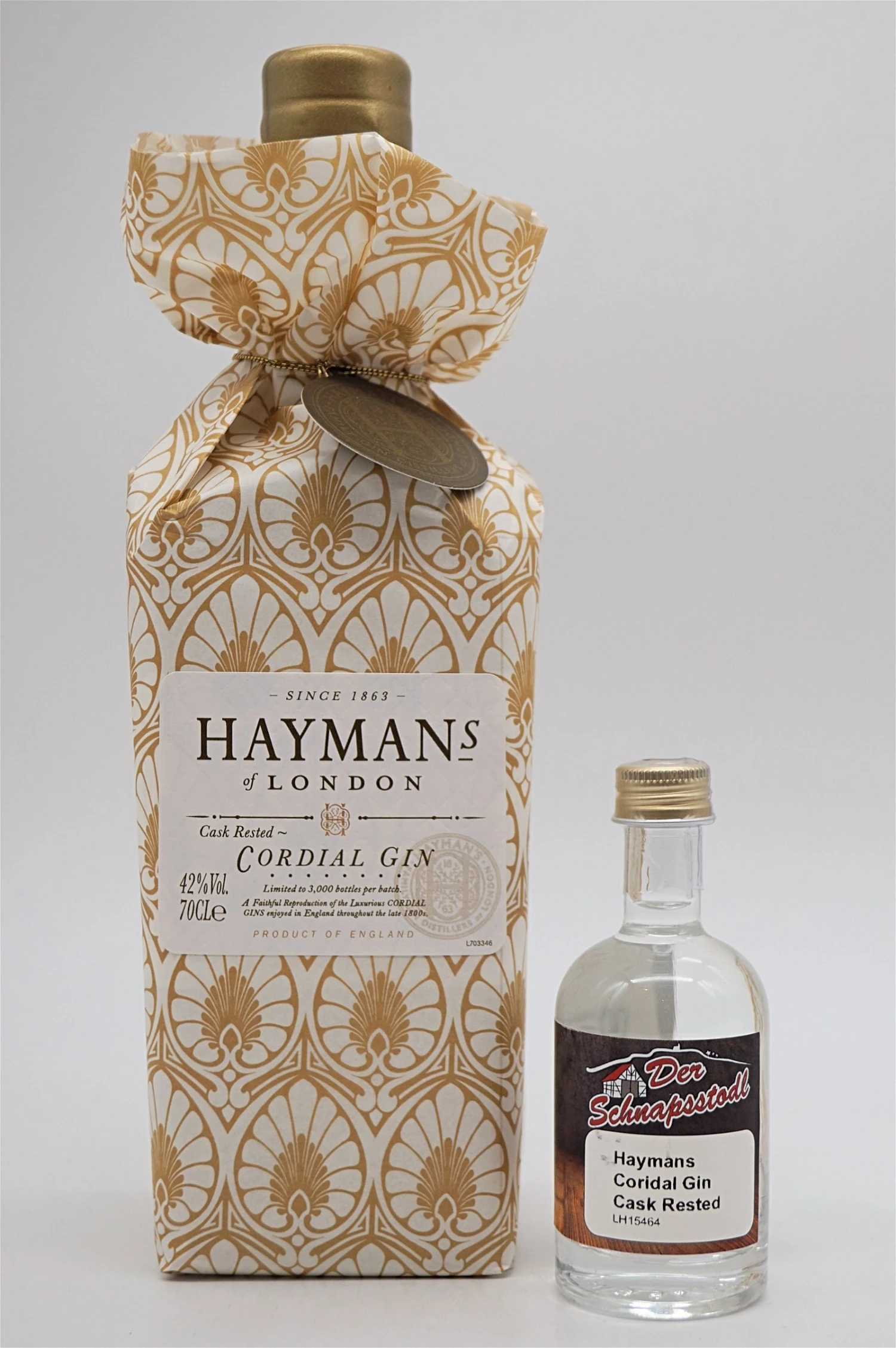 Haymans - Cordial Gin Cask Rested Sample 50 Ml 2 Haymans - Cordial Gin Cask Rested Sample 50 Ml